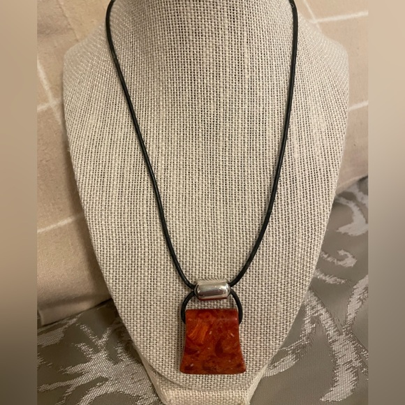 Silpada coral necklace - Picture 1 of 5